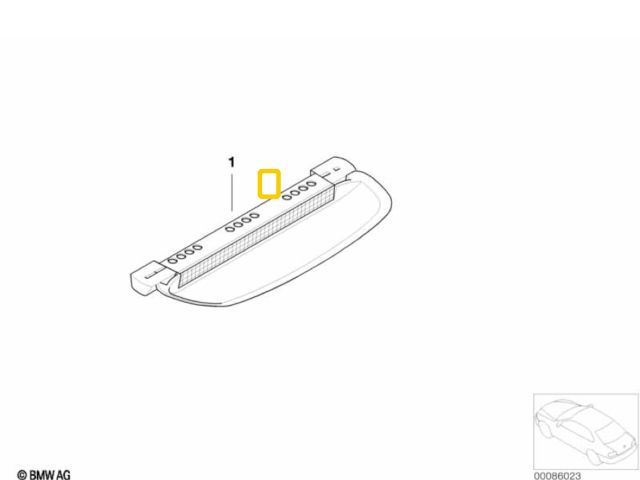 bontott BMW 3 E46 Pótféklámpa