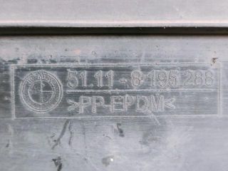 bontott BMW 3 E46 Rendszámtábla Tartó