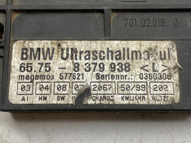 bontott BMW 3 E46 Riasztó Ultrahang Érzékelő