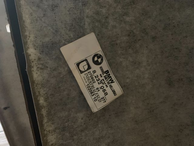 bontott BMW 3 E46 Tetőkárpit