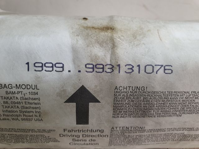 bontott BMW 3 E46 Utasoldali Légzsák