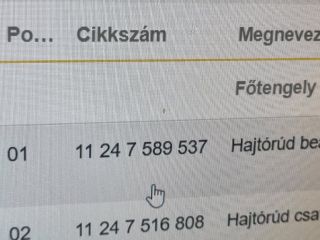 bontott BMW 3 E90 Dugattyú és Hajtókar