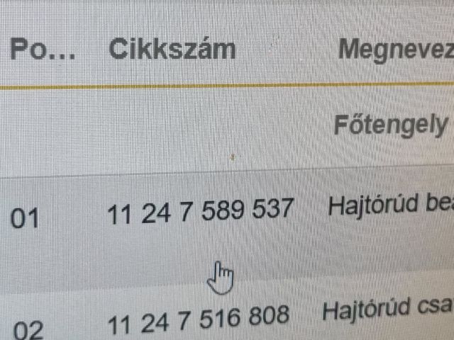 bontott BMW 3 E90 Dugattyú és Hajtókar