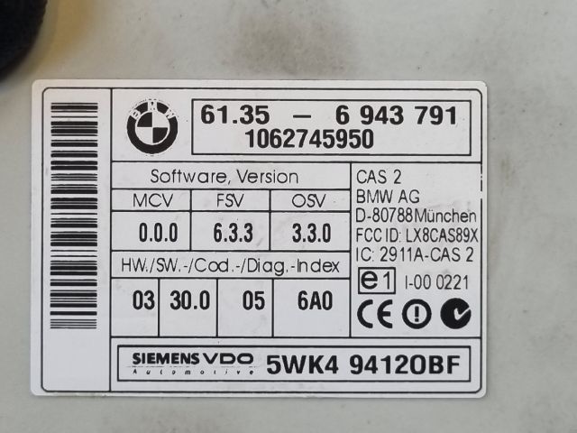 bontott BMW 3 E90 Komfort Elektronika