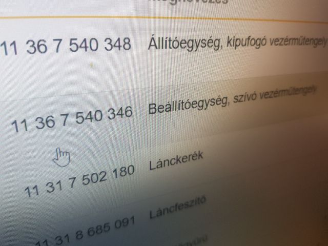 bontott BMW 3 E90 Vezérműkerék