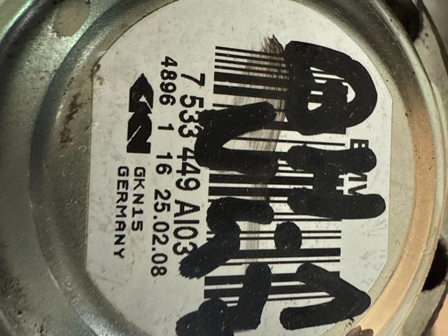 bontott BMW 3 E90 Bal hátsó Féltengely