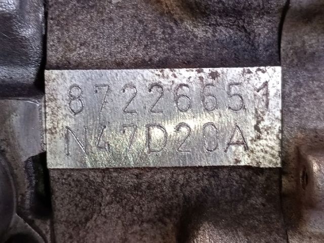 bontott BMW 3 E90 Motor (Fűzött blokk hengerfejjel)