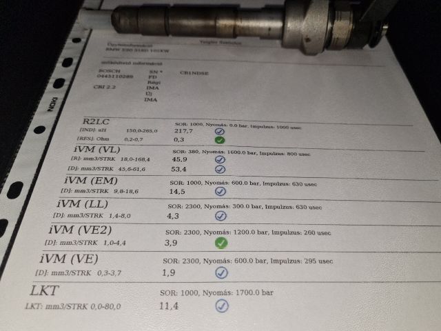 bontott BMW 3 E90 Porlasztó (1 db)