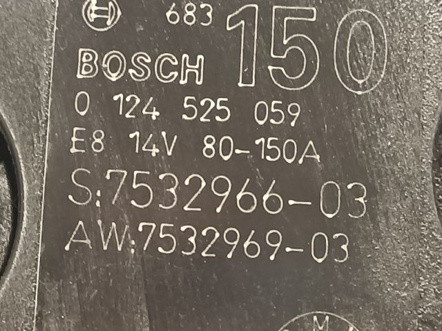 bontott BMW 3 E90 Generátor