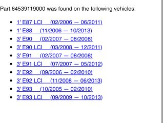 bontott BMW 3 E90 Klíma Cső