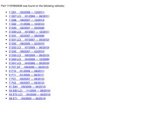 bontott BMW 3 E90 Generátor Tartó Bak