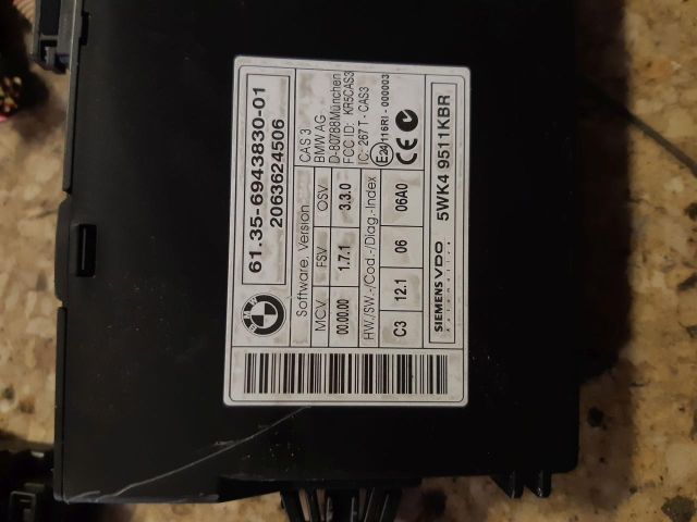 bontott BMW 3 E90 Gyújtáskapcsoló