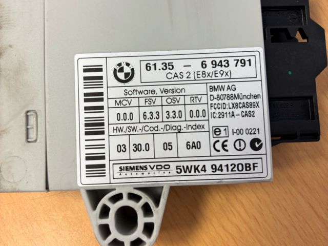 bontott BMW 3 E90 Immobilizer Elektronika