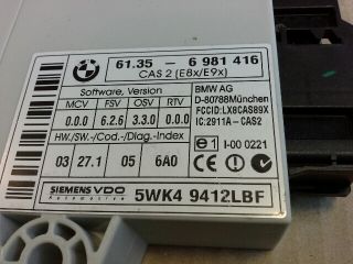 bontott BMW 3 E90 Immobilizer Elektronika