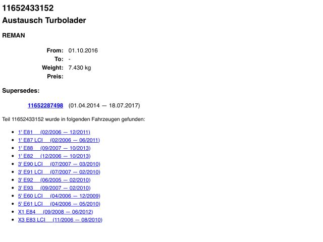 bontott BMW 3 E90 Turbó