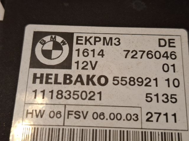 bontott BMW 3 E90 Üzemanyag Szivattyú Relé