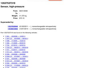 bontott BMW 3 E90 Nagynyomású Üzemanyag Gyűjtőcső