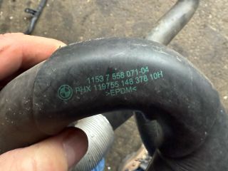 bontott BMW 3 E90 Termosztátház Csővel