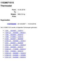 bontott BMW 3 E90 Termosztátház Csővel