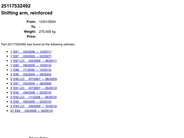 bontott BMW 3 E90 Váltókar (Mechanikus)