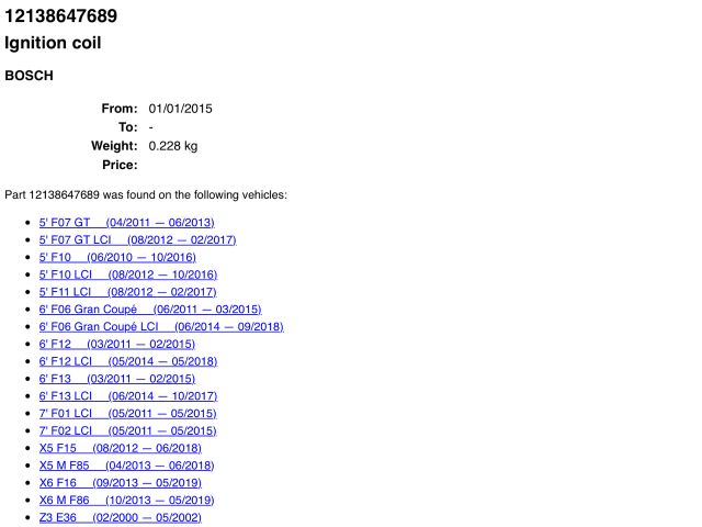 bontott BMW 3 E90 Hátsó Lambdaszonda