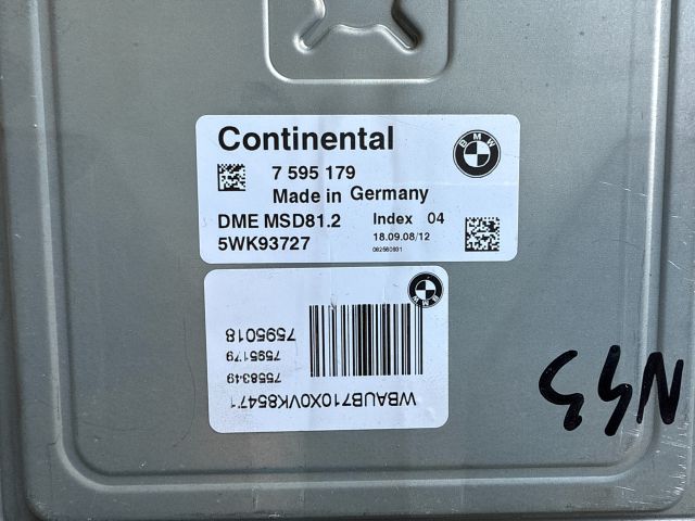 bontott BMW 3 E90 Motorvezérlő