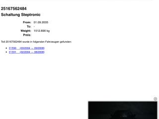 bontott BMW 3 E90 Automata Váltókar