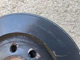 bontott BMW 3 E90 Főtengely Szíjtárcsa