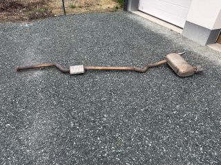 bontott BMW 3 E90 Komplett Kipufogó Rendszer