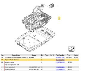 bontott BMW 3 E90 Automata Váltó Elektronika
