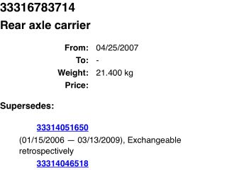 bontott BMW 3 E90 Hátsó Futómű (Részeivel)