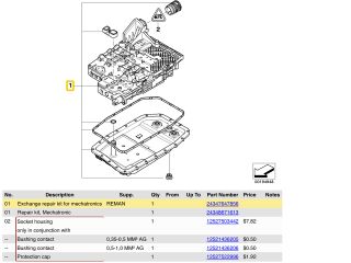 bontott BMW 3 E90 Automata Váltó Elektronika