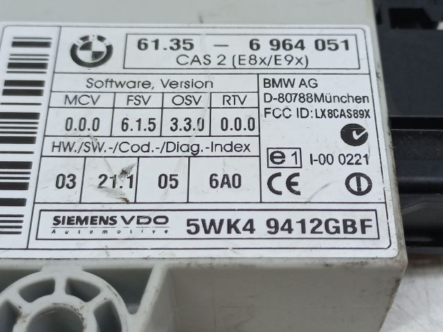 bontott BMW 3 E90 Komfort Elektronika