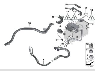 bontott BMW 3 E90 Akkumulátor Saru Elektronikával