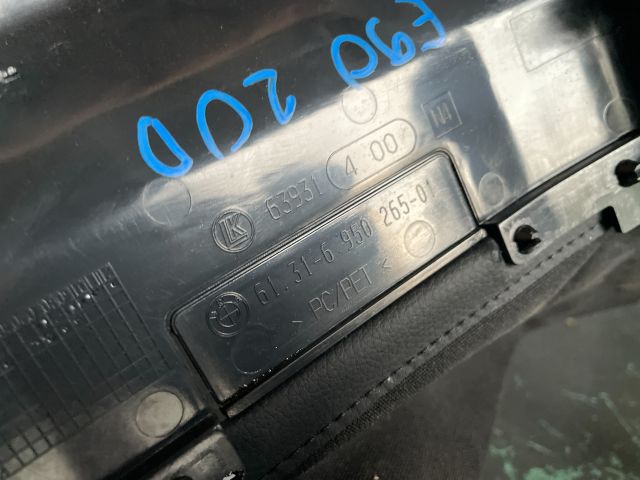 bontott BMW 3 E90 Alsó Kormányoszlop Burkolat