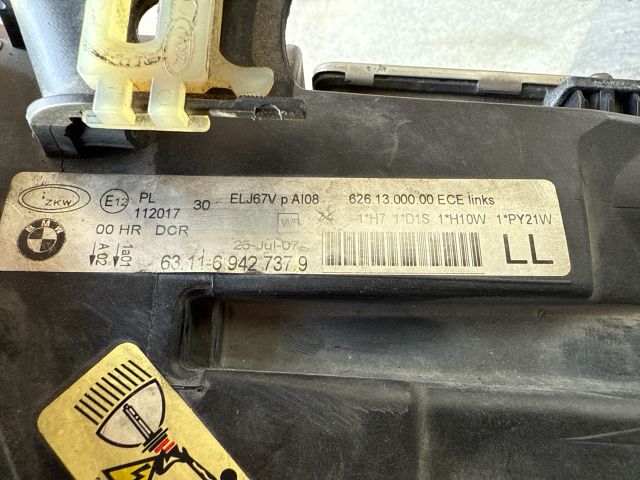 bontott BMW 3 E90 Bal Fényszóró