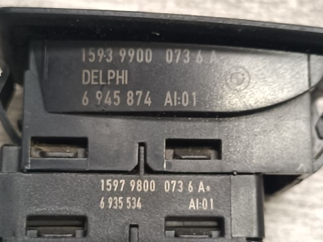 bontott BMW 3 E90 Bal hátsó Ablakemelő Kapcsoló