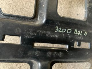 bontott BMW 3 E90 Bal hátsó Oldal Lökhárító Tartó (Műanyag)