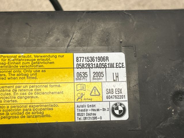 bontott BMW 3 E90 Bal Oldallégzsák