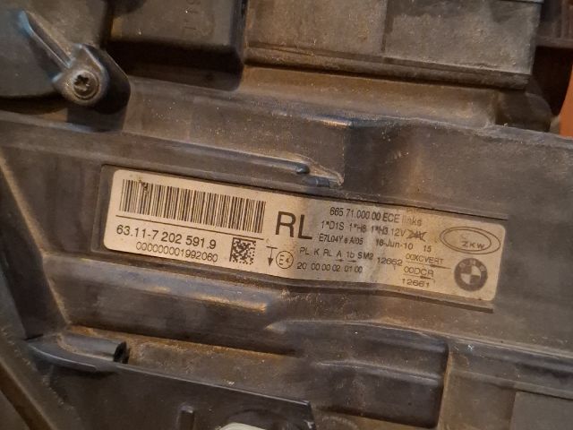 bontott BMW 3 E90 Bal Xenon Fényszóró