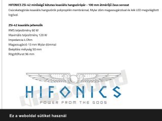 bontott BMW 3 E90 Első Hangszóró Pár