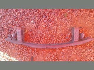 bontott BMW 3 E90 Első Lökhárító Merevítő (Fém)