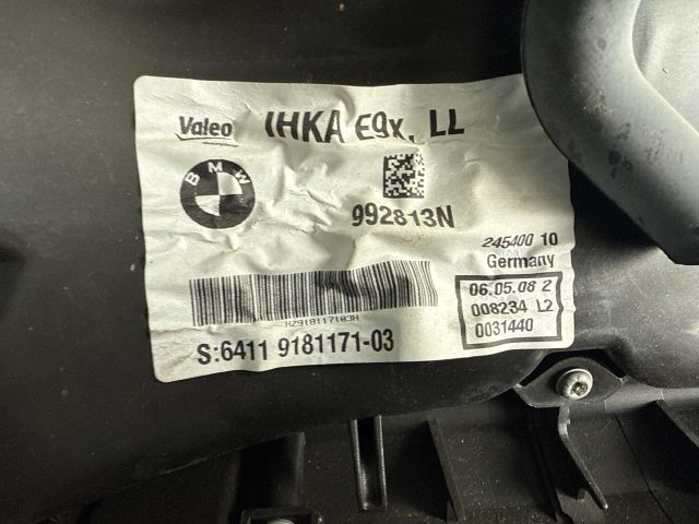 bontott BMW 3 E90 Fűtés Box