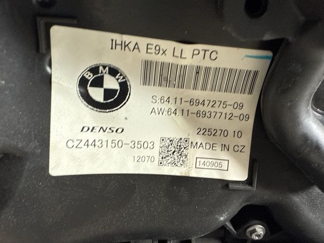 bontott BMW 3 E90 Fűtés Box