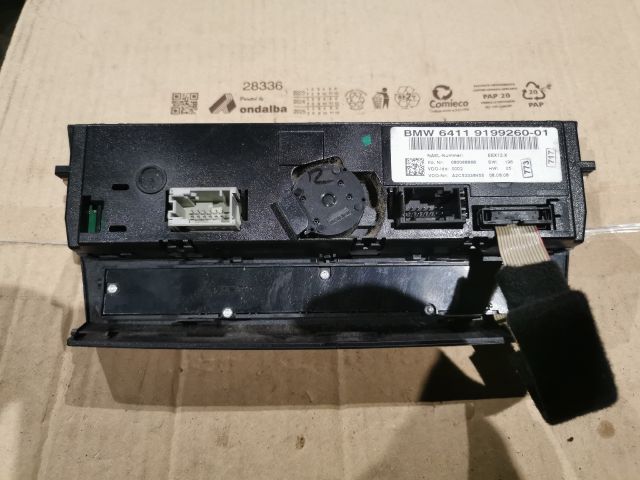 bontott BMW 3 E90 Fűtéskapcsoló (digit klímás)