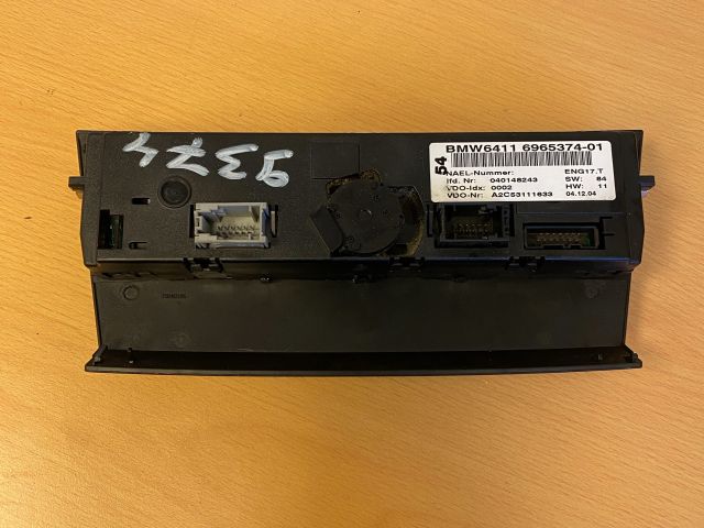 bontott BMW 3 E90 Fűtéskapcsoló (digit klímás)