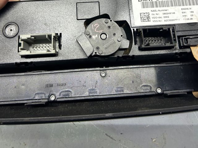 bontott BMW 3 E90 Fűtéskapcsoló (digit klímás)