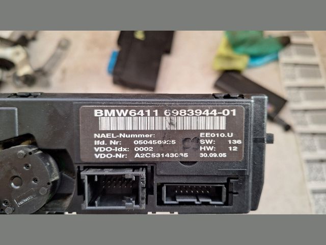 bontott BMW 3 E90 Fűtéskapcsoló (digit klímás)