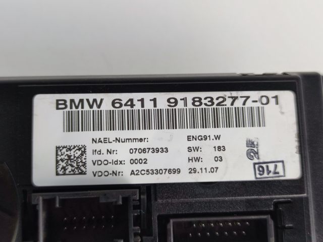 bontott BMW 3 E90 Fűtéskapcsoló (digit klímás)