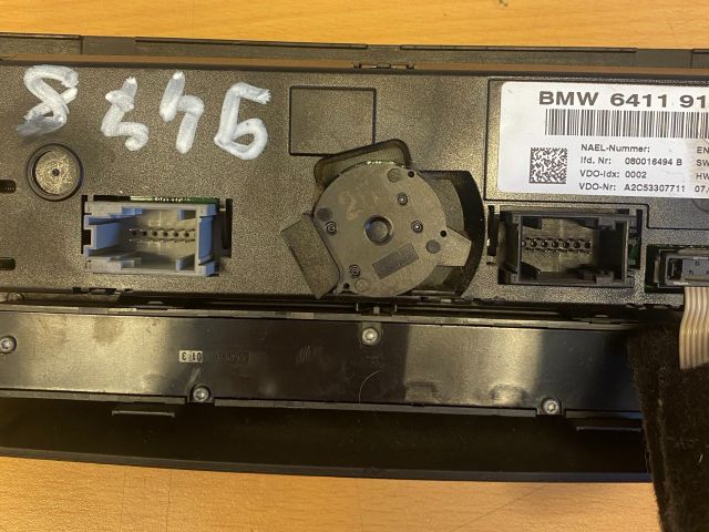 bontott BMW 3 E90 Fűtéskapcsoló (digit klímás)